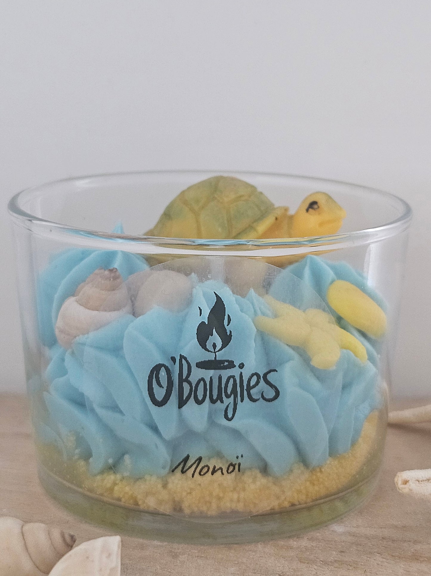 Bougie "Lagon bleu"