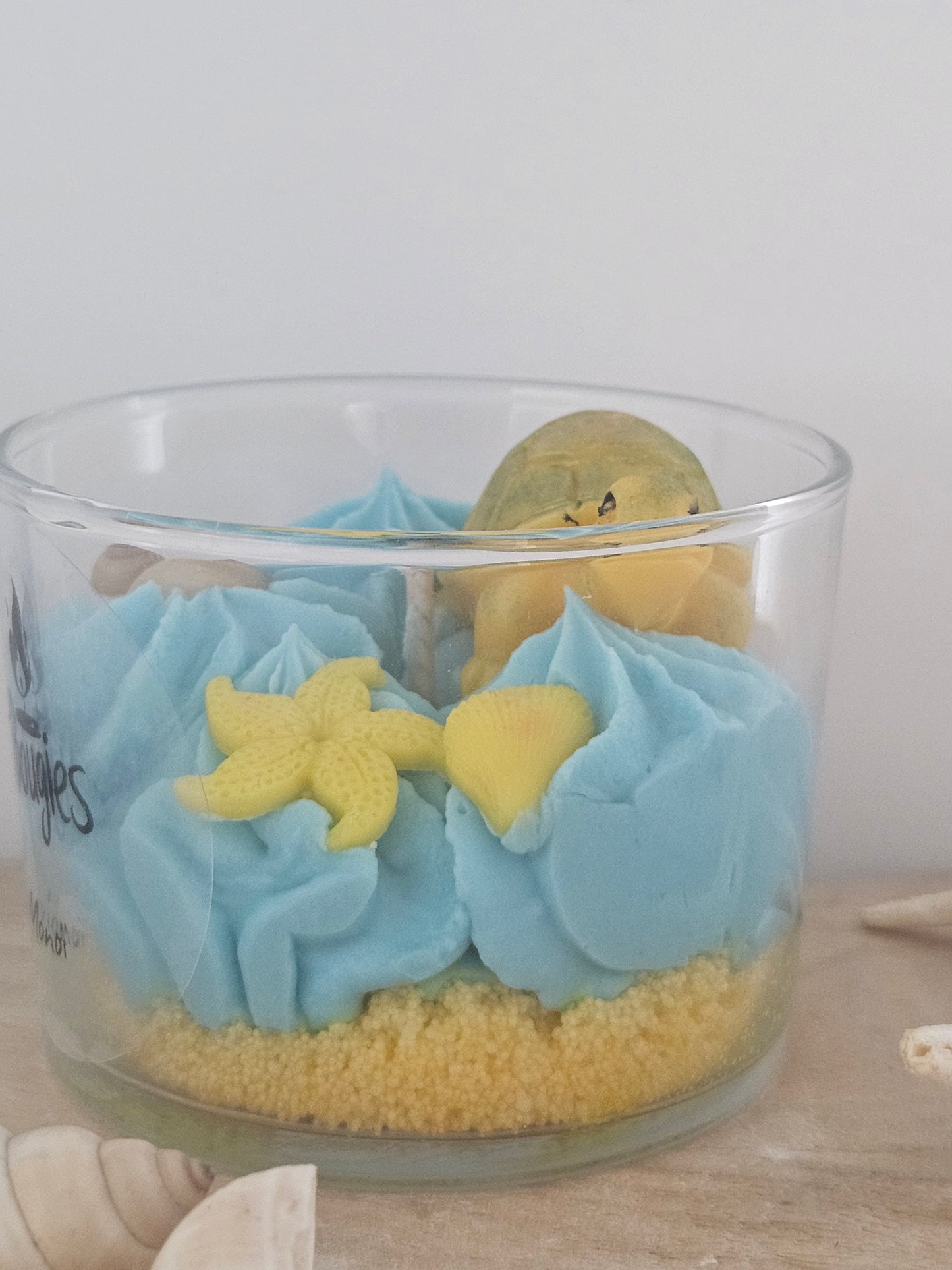 Bougie "Lagon bleu"