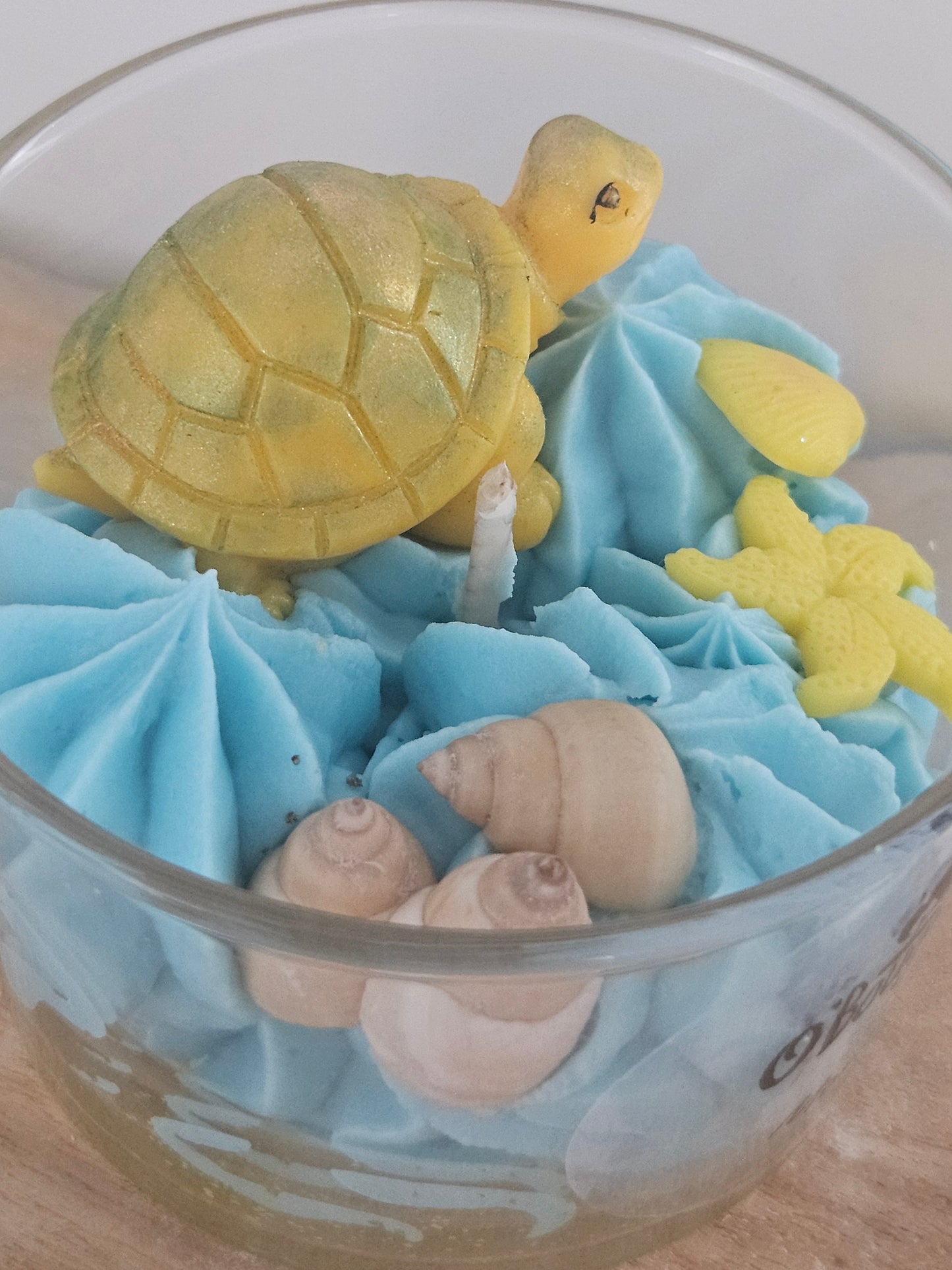 Bougie "Lagon bleu"