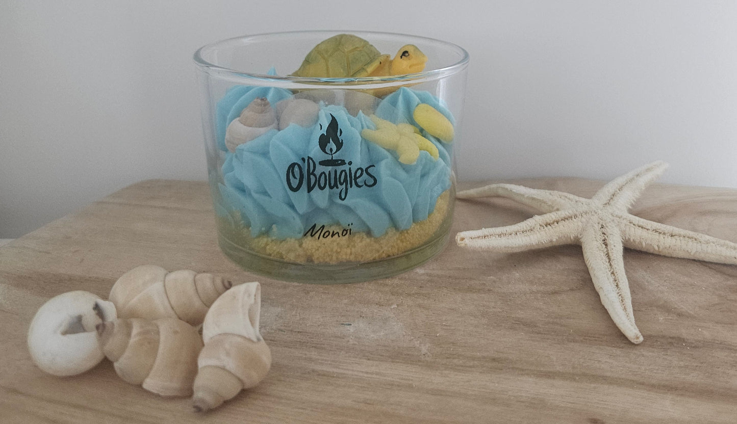 Bougie "Lagon bleu"
