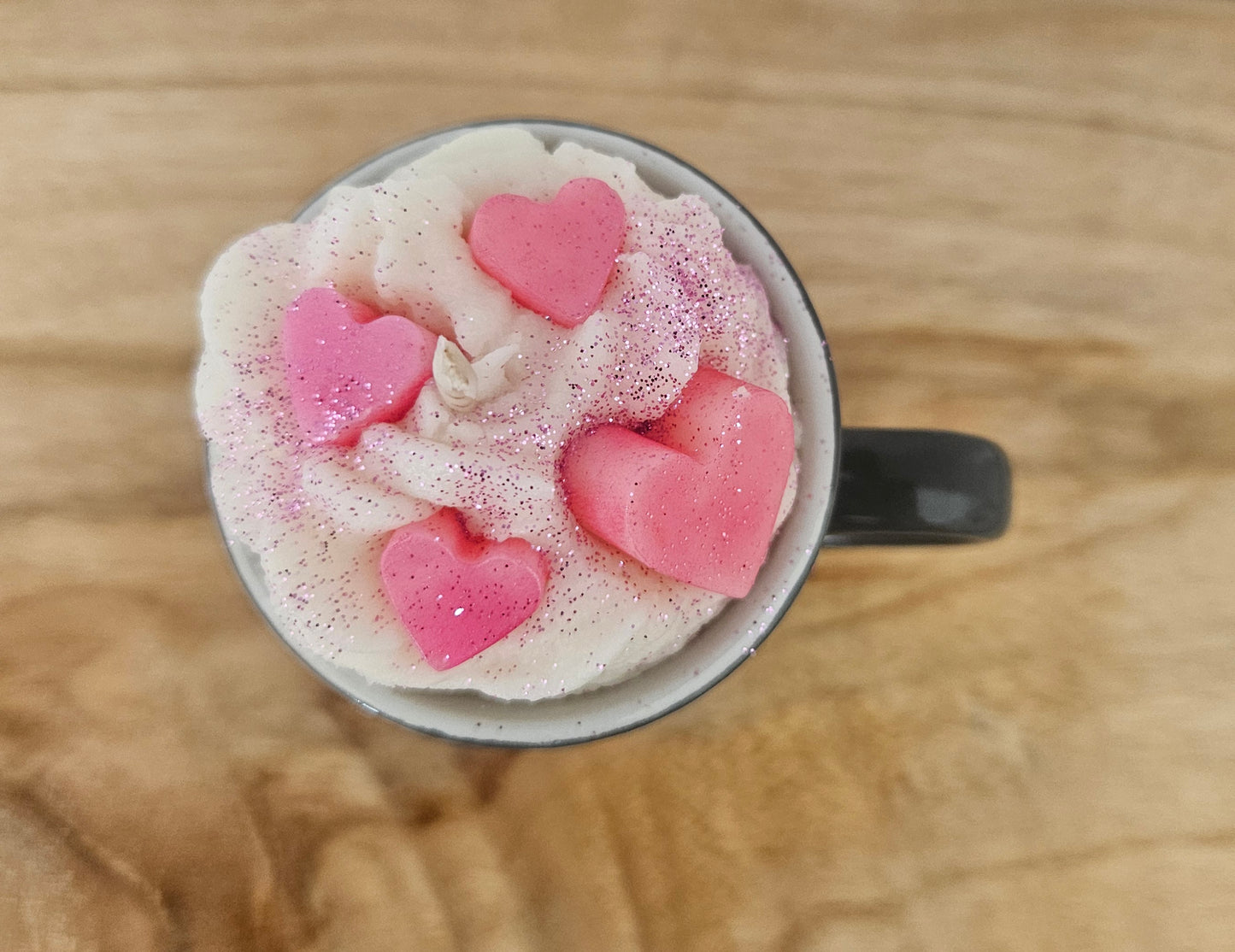 Petite bougie senteur rose éternelle