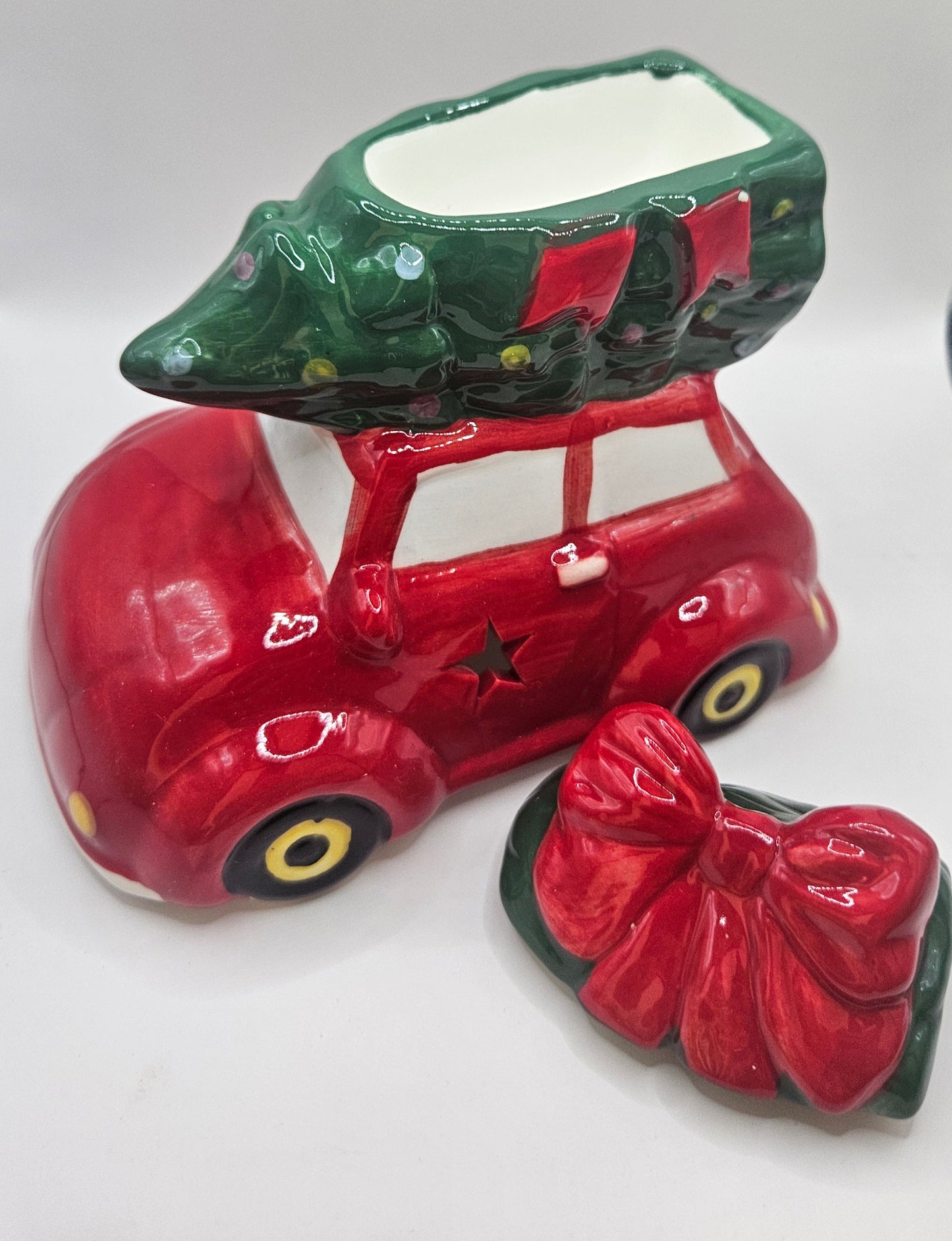 Bruleur voiture sapin