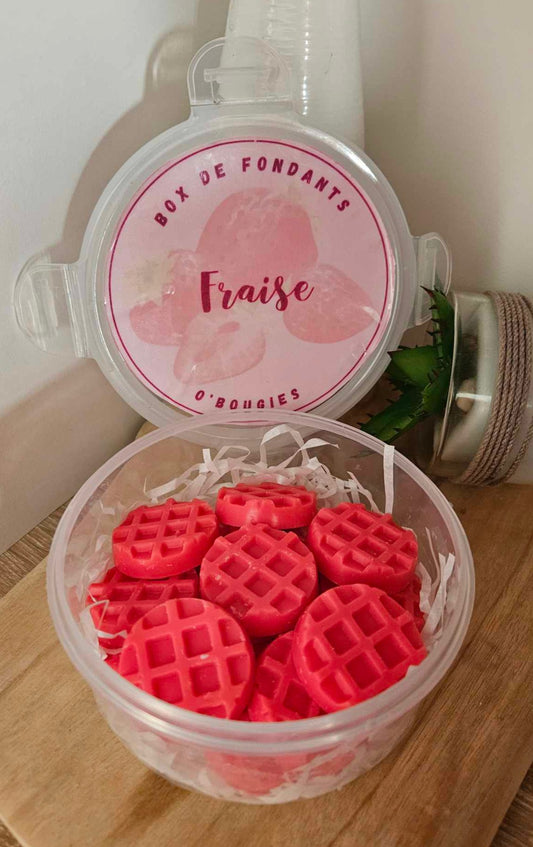 Box fondant Fraise