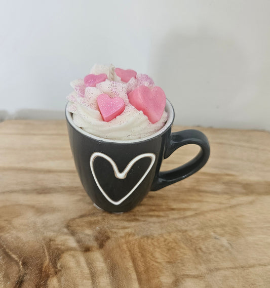 Petite bougie senteur rose éternelle